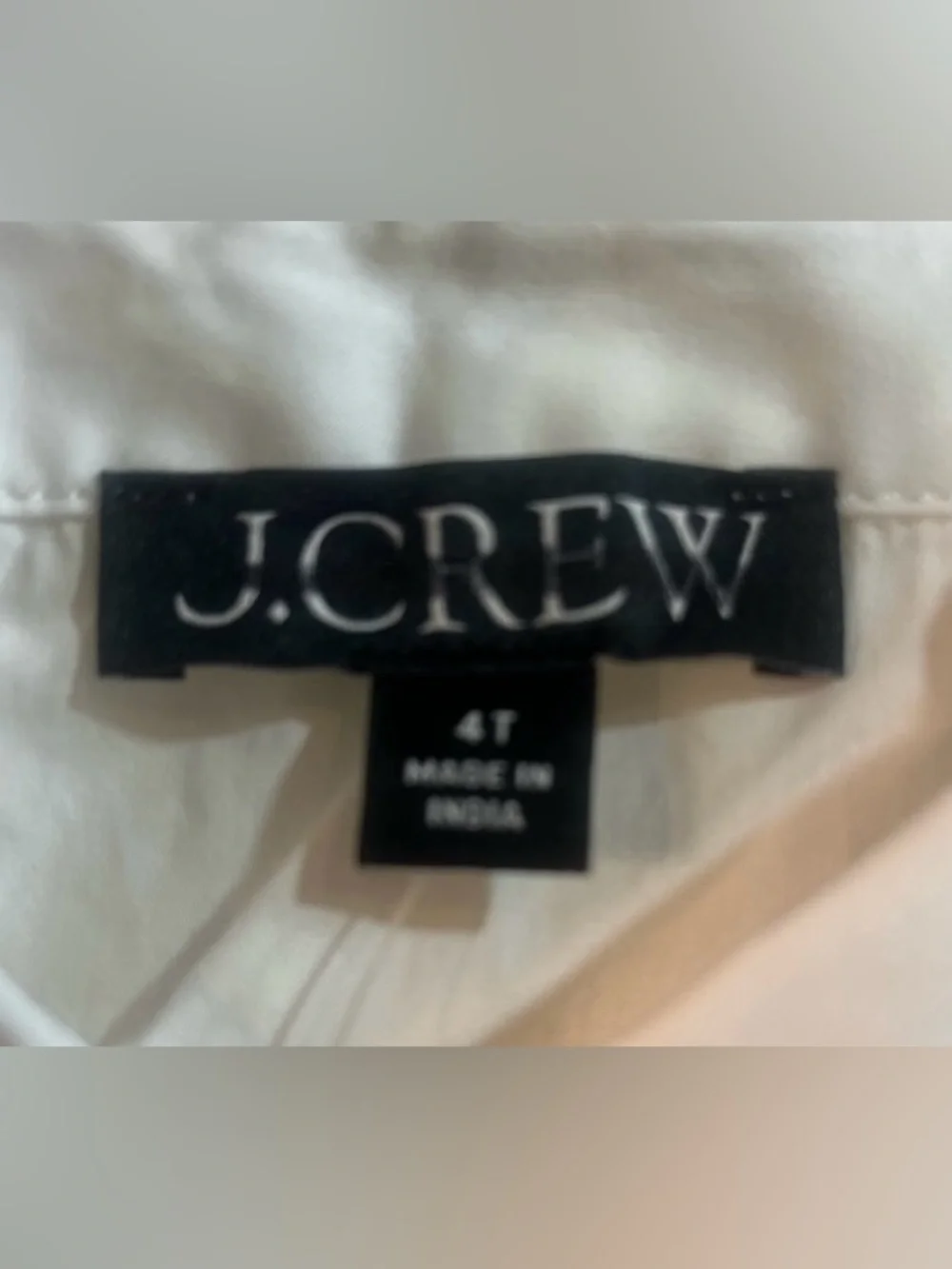 J.Crew Tall Fitted-waist shirtdress in cotton poplin